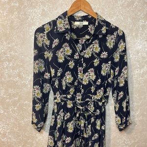 Prada daisy floral print dress